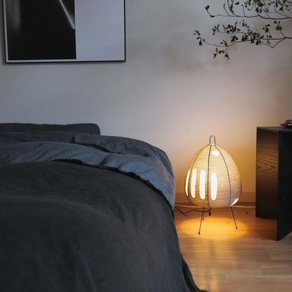 Rynx | HikariLoom Washi Table Lamp | Handmade Lighting | Japanese Design | Natural Elegance