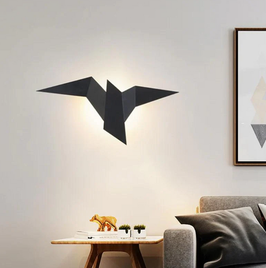 Rynx | LumeNest – Artistic Bird Wall Lamp for a Modern Accent