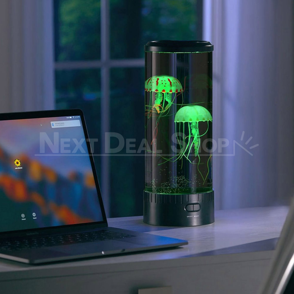 Rynx | Artificial Jellyfish Lava Night Lamp