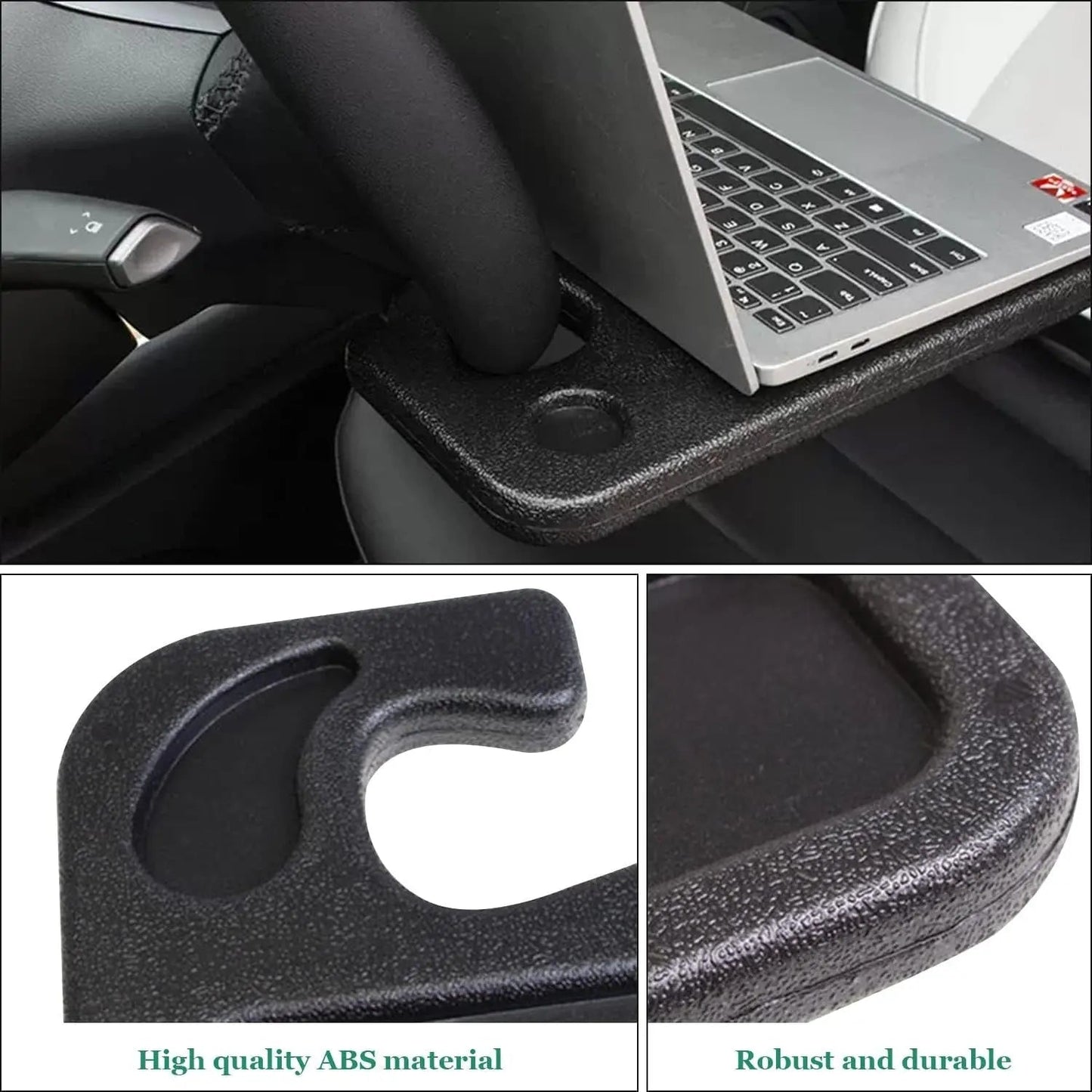 Rynx | Car Dining Table & Laptop Holder – Directly mountable at the steering wheel