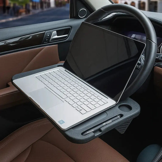 Rynx | Car Dining Table & Laptop Holder – Directly mountable at the steering wheel
