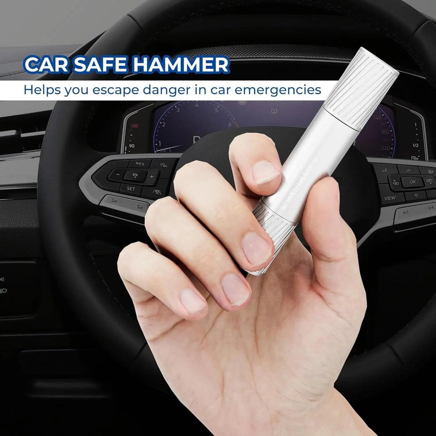 Rynx | Auto emergency hammer with glass breaker – Reliable & life-saving in an emergency