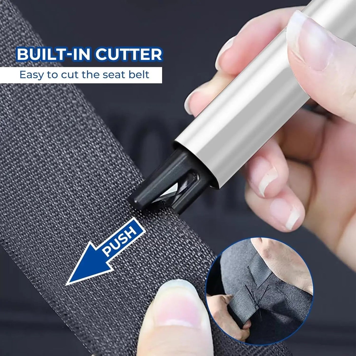 Rynx | Auto emergency hammer with glass breaker – Reliable & life-saving in an emergency