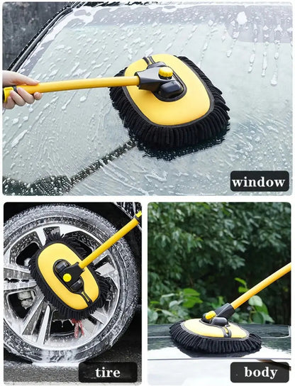 Rynx | Auto Cleaning Brush - For hard-to-reach areas and streak-free cleaning