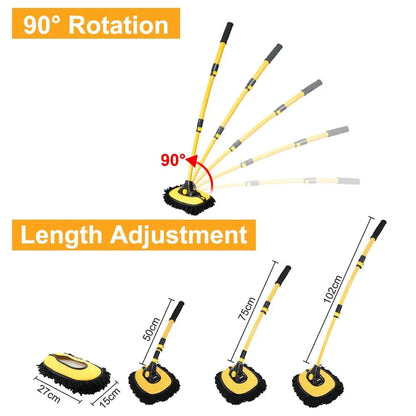 Rynx | Auto Cleaning Brush - For hard-to-reach areas and streak-free cleaning