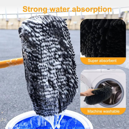 Rynx | Auto Cleaning Brush - For hard-to-reach areas and streak-free cleaning