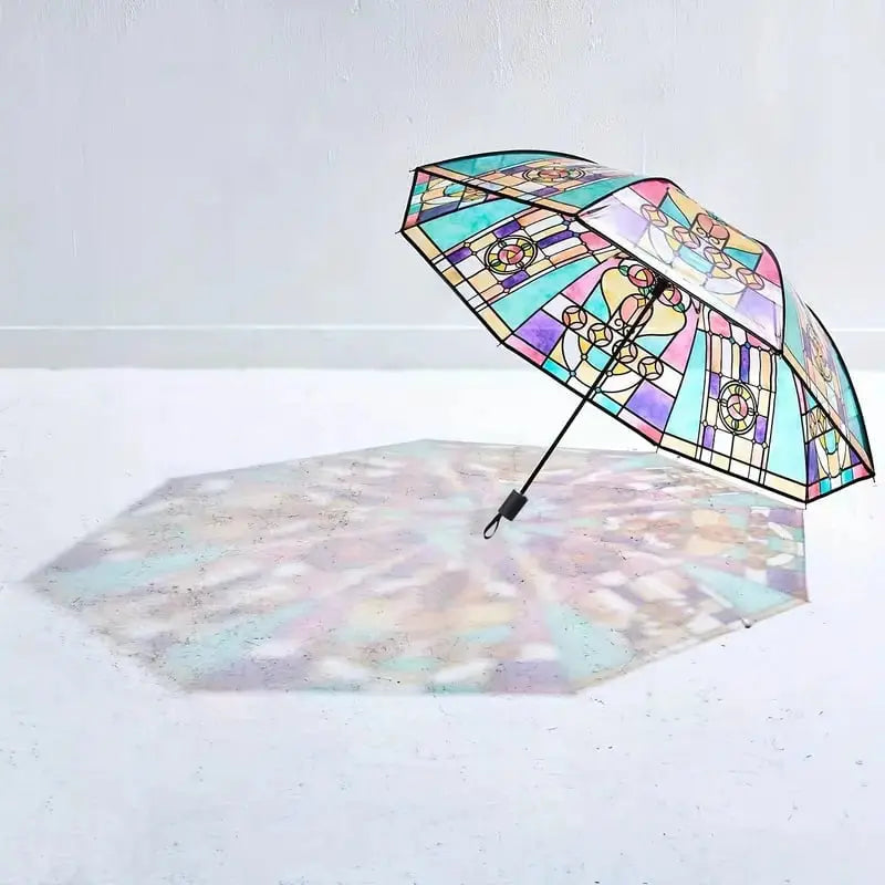 Rynx | Automatic umbrella in vintage style – Inspired by poetry & glass art