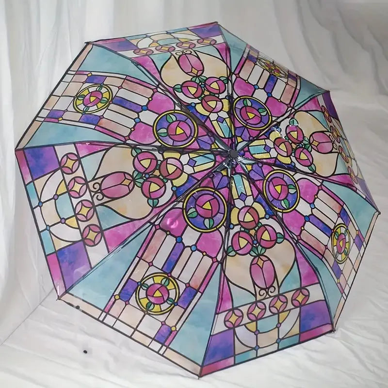 Rynx | Automatic umbrella in vintage style – Inspired by poetry & glass art
