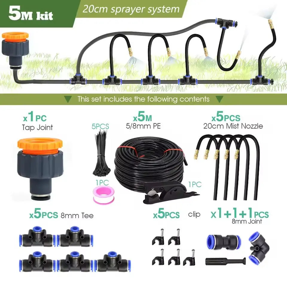Rynx | Automatic Irrigation System with Fine Mist