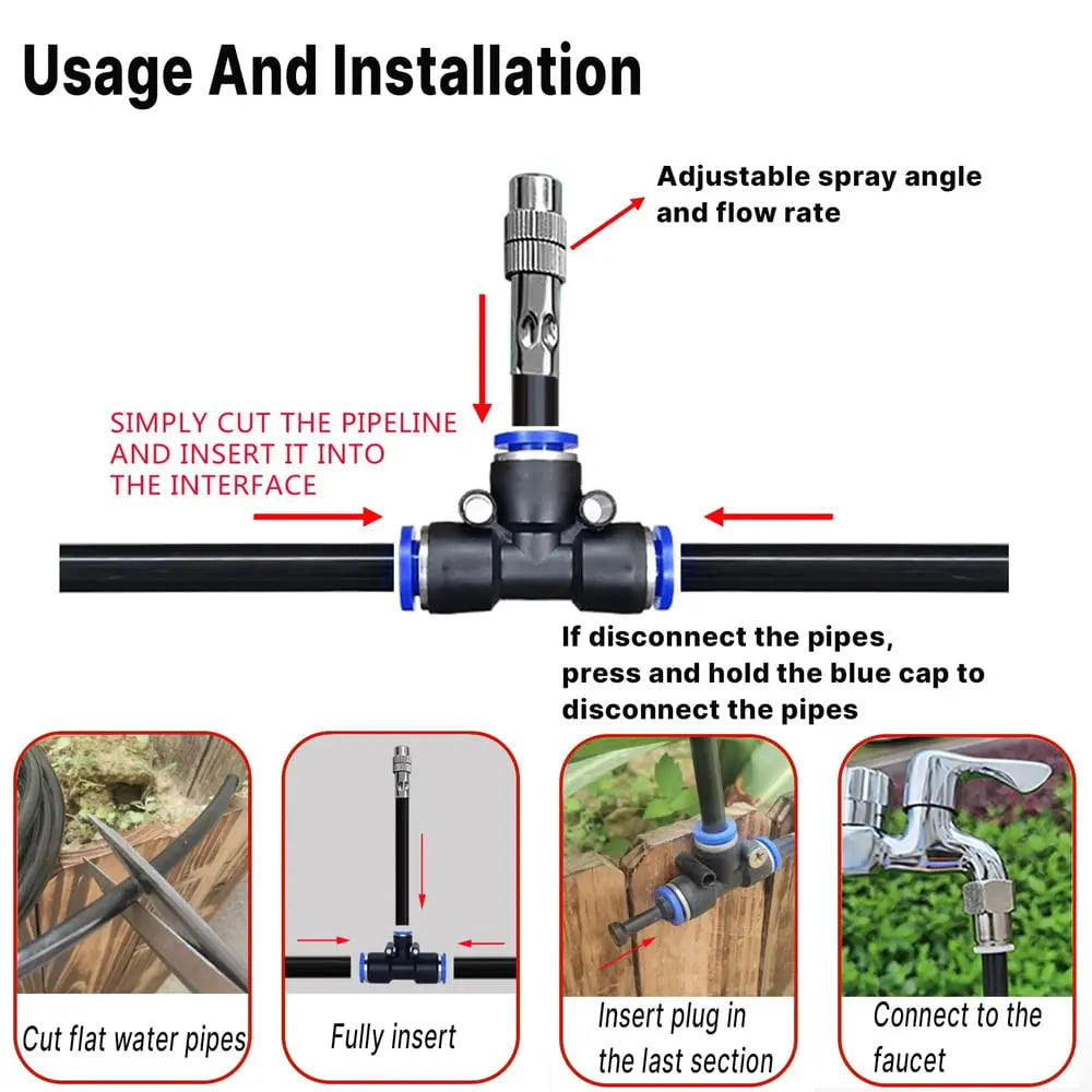 Rynx | Automatic Irrigation System for Garden & Balcony – Saves Time & Water