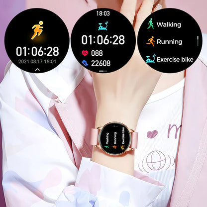 Rynx | Smartwatch with HD display, Bluetooth call, heart & sleep monitor, IP68 waterproof, Android/iOS