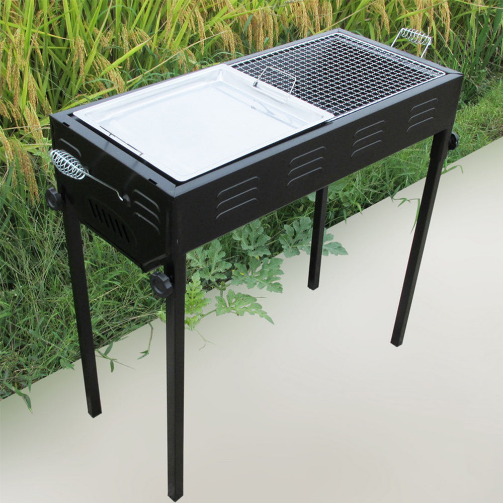 RYNX | Size Portable Hibachi Outdoor BBQ Barbecue Grill Sets Charcoal Picnic Hiking Party Festival Camping