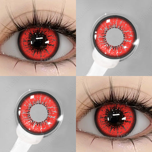 Rynx Cosplay Bella Red 14.5mm 1 Pair | 1 Year