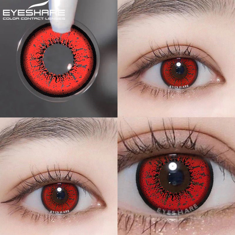 Rynx Cosplay Bella Red 14.5mm 1 Pair | 1 Year