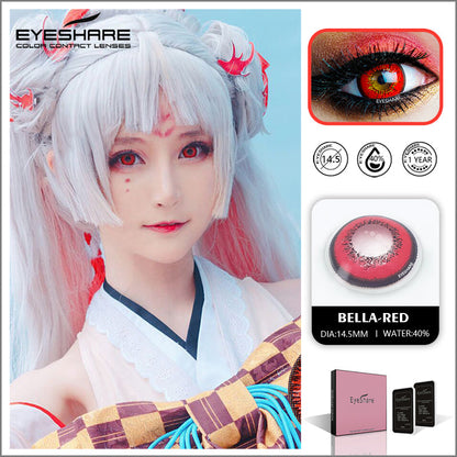 Rynx Cosplay Bella Red 14.5mm 1 Pair | 1 Year