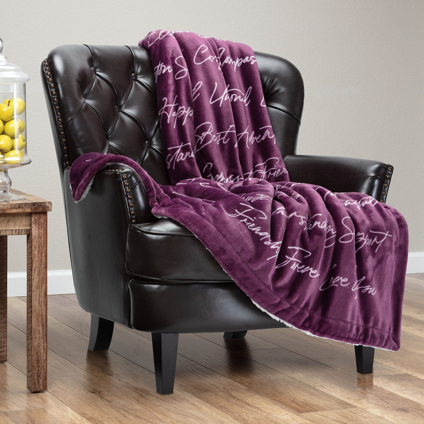 Rynx | Best Friend Sherpa Gift Throw Blanket