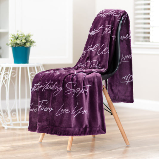 Rynx | Best Friend Sherpa Gift Throw Blanket