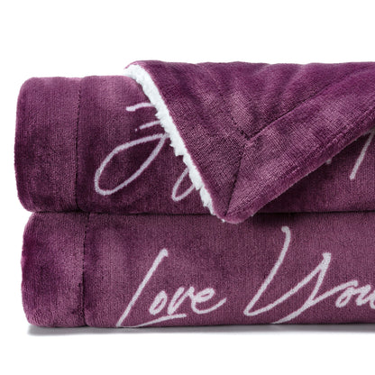 Rynx | Best Friend Sherpa Gift Throw Blanket