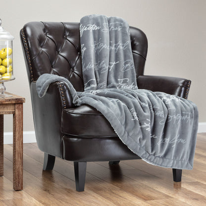 Rynx | Best Friend Sherpa Gift Throw Blanket