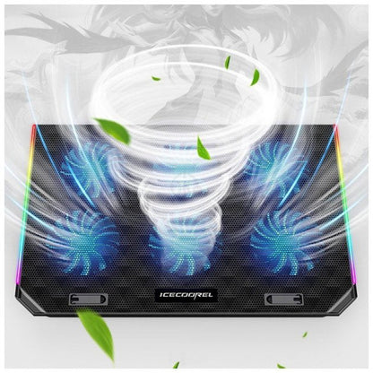 Rynx | Laptop stand RGB 2 USB port LED laptop cooling pad