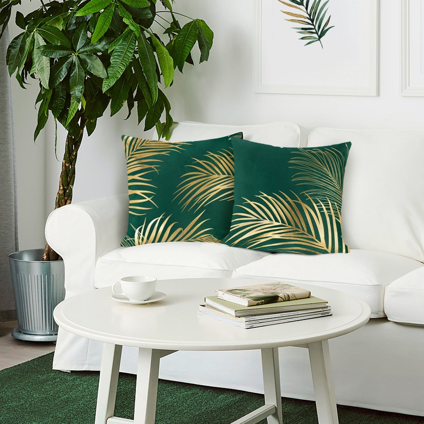 Rynx | Golden Leaves Pillow Cases