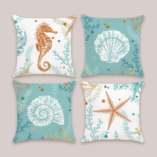 Rynx | Beach Seahorse Pillowcases