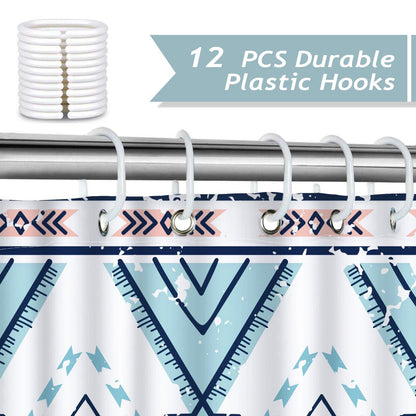 Rynx | Boho Paisley Floral Shower Curtain