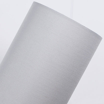 Rynx | Traditional Japanese Cylinder Wood Fabric 1-Light Table Lamp for the Living Room