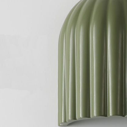 Rynx | Traditional French Iron Resin Oval Striped 2-Light Wall Lamp For Bedroom