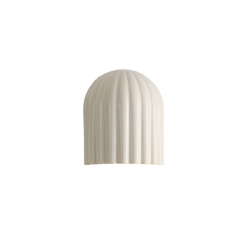 Rynx | Traditional French Iron Resin Oval Striped 2-Light Wall Lamp For Bedroom
