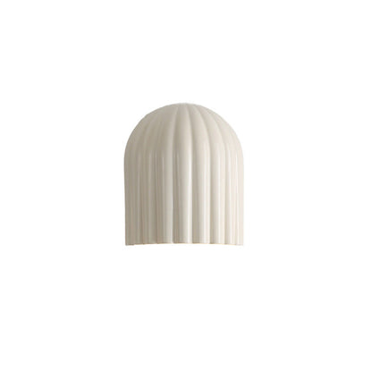 Rynx | Traditional French Iron Resin Oval Striped 2-Light Wall Lamp For Bedroom