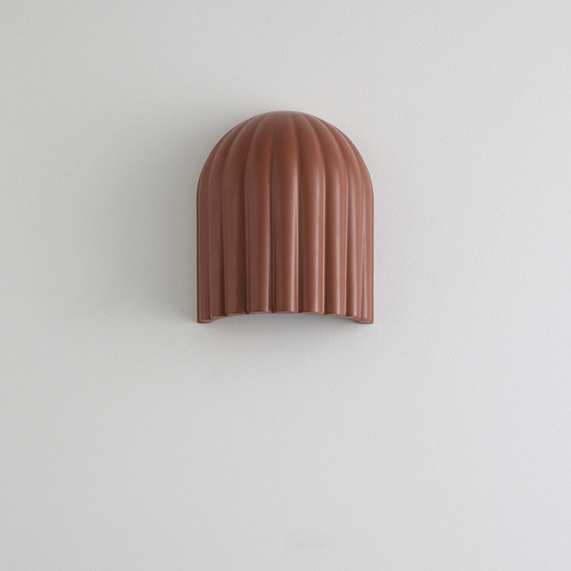 Rynx | Traditional French Iron Resin Oval Striped 2-Light Wall Lamp For Bedroom
