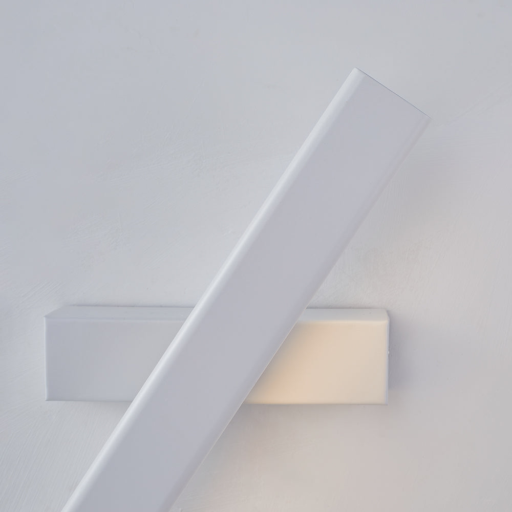 Rynx | Aqsa Modern LED Wall Lamp Indoor Reversible Rectangular Metal/Wood Living Room
