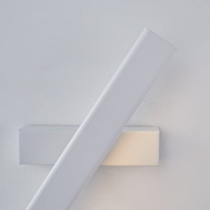 Rynx | Aqsa Modern LED Wall Lamp Indoor Reversible Rectangular Metal/Wood Living Room