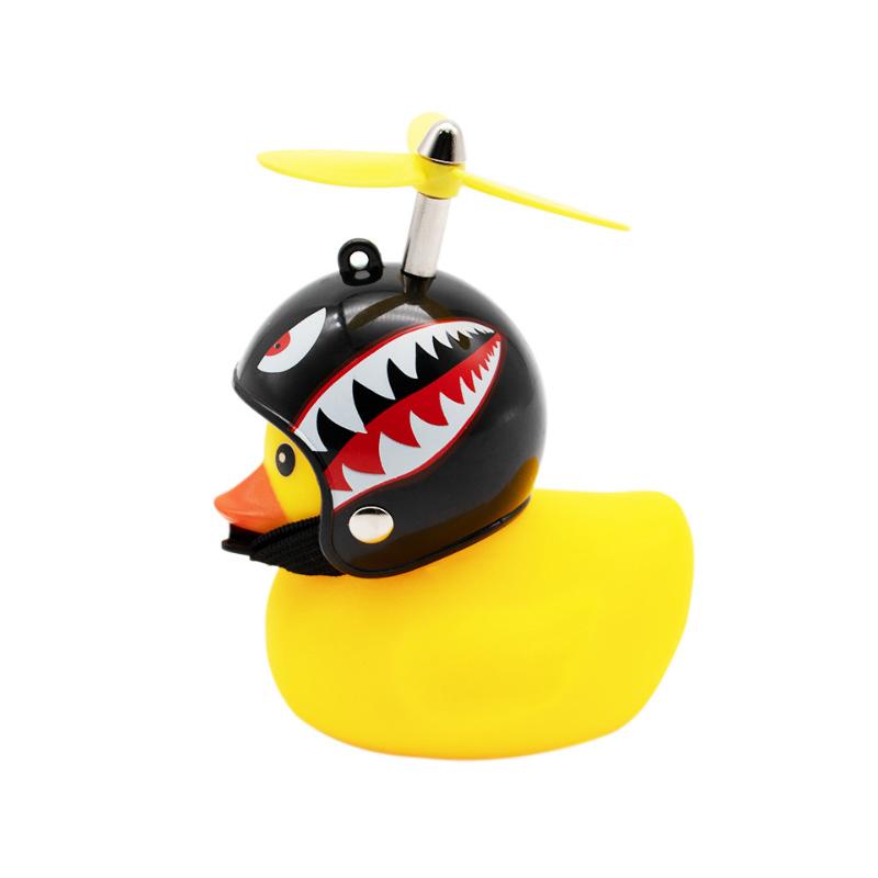 RYNX | Small yellow duck bicycle bell Yellow Dragonfly+Shark