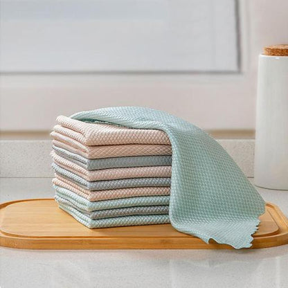 Rynx | Fish scale microfiber polishing cleaning cloth