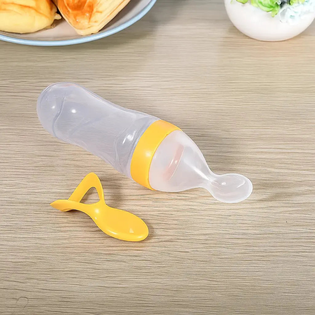 Rynx | Baby bottle with dosing spoon – Safe & practical feeding porridge