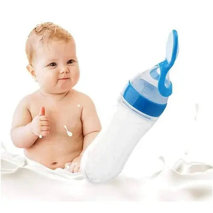 Rynx | Baby bottle with dosing spoon – Safe & practical feeding porridge