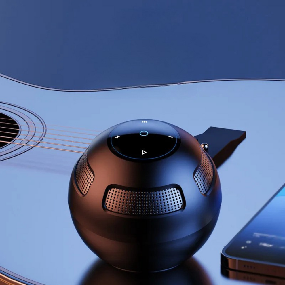 Rynx | AudioSphere – 360° wireless speaker with deep bass
