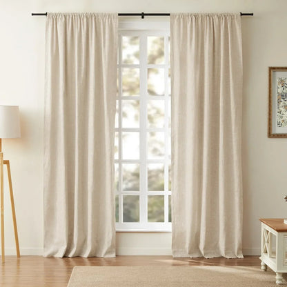 Rynx | Aira - Linen-Cotton Curtain with Soft Fabric