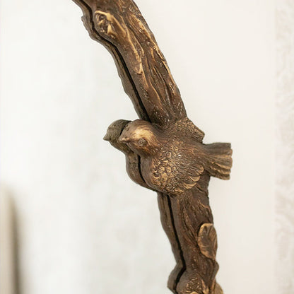 Rynx | 32 Inch Bird Dreams Ornate Oval Mirror