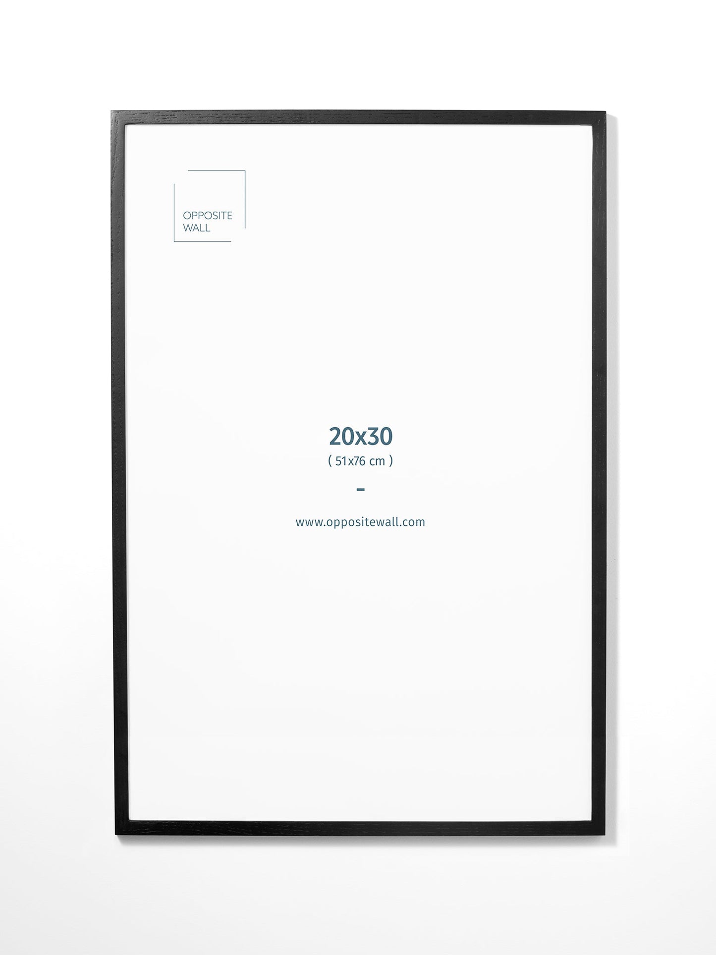 Rynx | Black Oak Frame, 20x30 in | 51x76 cm