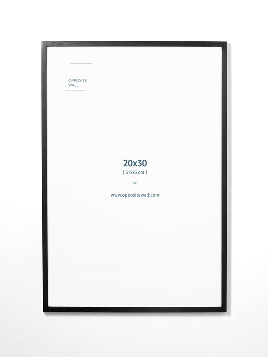 Rynx | Black Oak Frame, 20x30 in | 51x76 cm