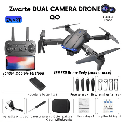 Rynx | Pro Rc Drone - 4k Camera Foldable Drone + Altitude Hold Function