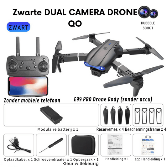 Rynx | Pro Rc Drone - 4k Camera Foldable Drone + Altitude Hold Function