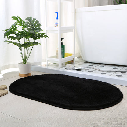 Rynx | Semi-circle Fest purple Tufted Bath Mat, Multiple Sizes Soft Plush Water-absorbent, Non-slip Toilet Mat, Soft Thick Bathroom Rug, Pure Bathroom Mats, Simple Best Bath Rugs, Hot Shower Mat Non-slip, Toilet Rug
