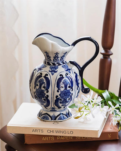 Rynx | Blue Branco Vase