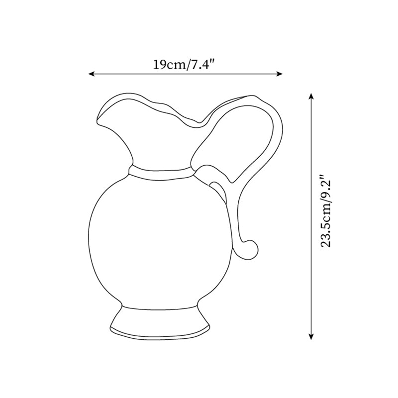 Rynx | Blue Branco Vase