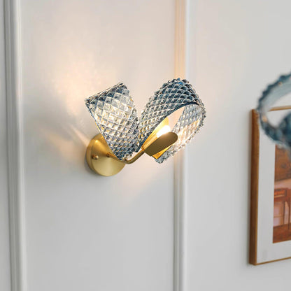 Rynx | Blue Ribbon Wall Lamp