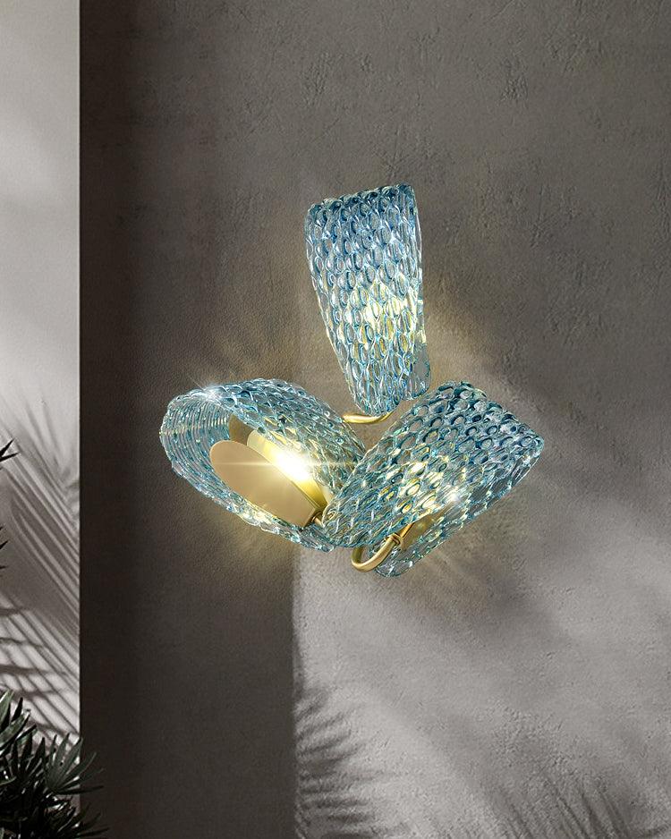 Rynx | Blue Ribbon Wall Lamp